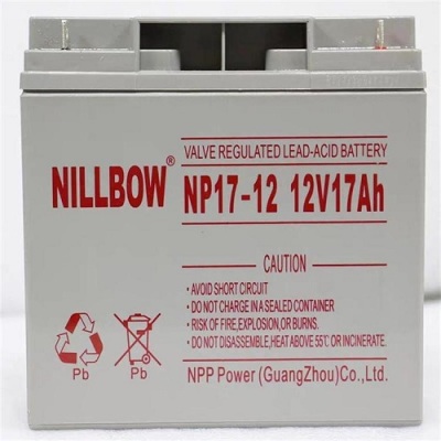 NILLBOW电池NP17-12 12V17AH配电柜内置电池