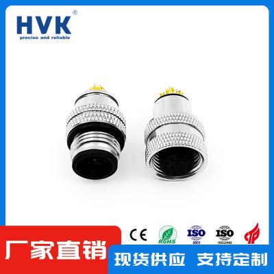 常州HVK推拉自锁 IP68防水连接器加工定制