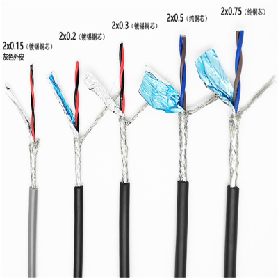 矿用屏蔽线MHYVP 7X2X7/0.37通信电缆