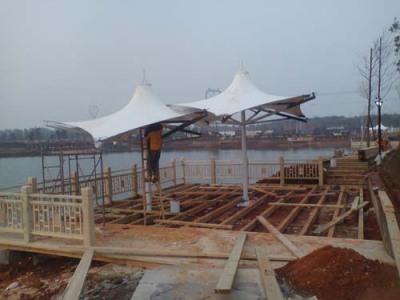 福建PTFE膜结构景观棚施工