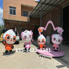 三亞醫(yī)院IP形象卡通吉祥物雕塑定制生產(chǎn)廠家