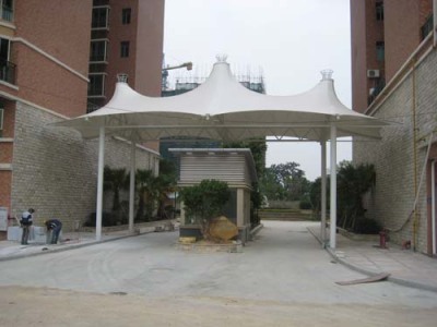 内蒙古PTFE景观张拉膜建筑
