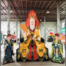 王禪老祖鬼谷子神像鬼谷仙師佛像雕塑