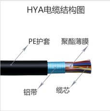 矿用通信电缆 MHYA32 50X2X0.8