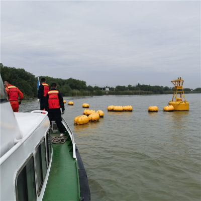 水上可带警示牌浮筒海上预警浮漂