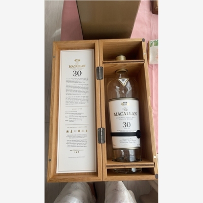 佛山附近30麦卡伦空瓶回收比价优