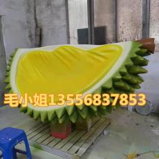 水果店鋪大型貓山王榴蓮座椅雕塑批發(fā)零售廠