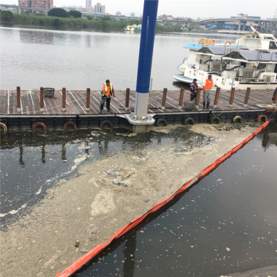 水體生態養護圍隔河道攔污帶