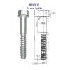 塞拉利昂12.9级轨道螺钉生产厂家