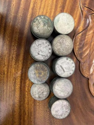 天门五两银锭上门现金回收各类银元