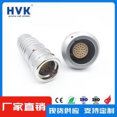 唐山HVK推拉自锁 IP68防水连接器加工定制