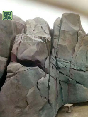 达州市千层石假山施工方案