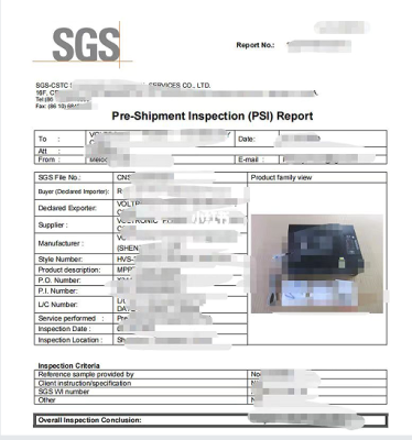 上海光伏逆变器IEC62109出口巴基斯坦PSI报告CNAS资质检测机构