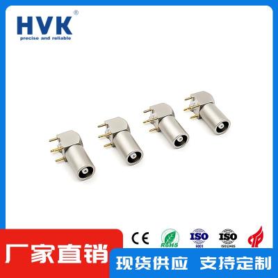 绵阳HVKPCB板接90度弯针航空插座加工定制