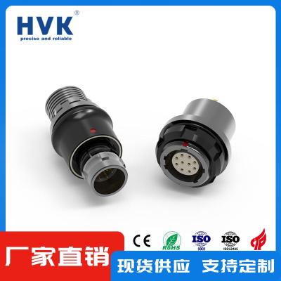 绵阳HVKPCB板接90度弯针航空插座加工定制