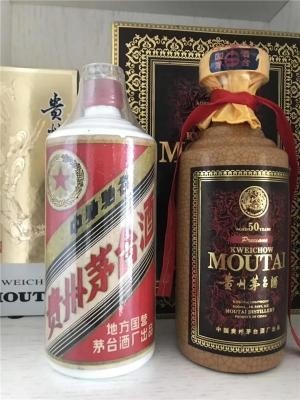 赫章县铁盖茅台酒回收市场价格一览表