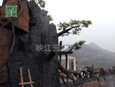 商丘市轄區庭院假山設計施工