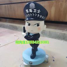 梧州市禁毒吉祥物卡通雕塑定制咨詢電話廠家