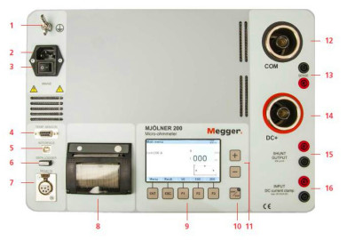 MEGGER梅格梅凯 MJOLNER 200微欧表代理