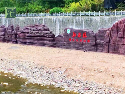 海宁市流水假山专业师傅施工