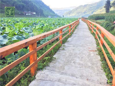 咸丰县景区仿木栏杆专业师傅施工
