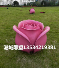 丽江景区花朵模型玻璃钢雕塑定制电话厂家