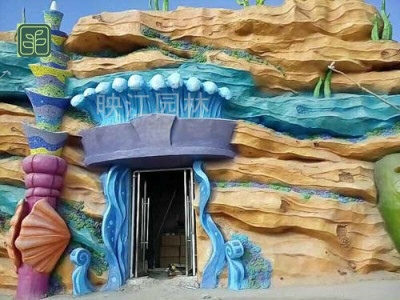 岳麓区英石假山专业师傅施工