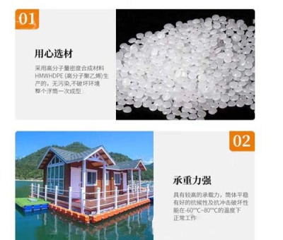 贺州码头塑料浮台规格齐全