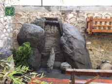 上蔡縣千層石假山設(shè)計施工