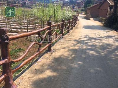 万山特区仿木栏杆施工方案