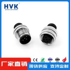 兰州HVK航空插头插拔自锁圆形连接器供应商