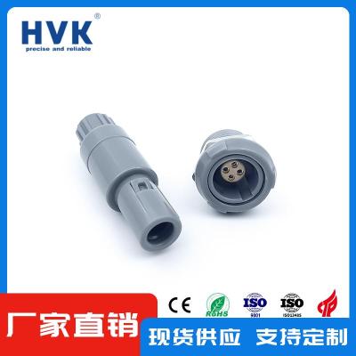 厦门HVKM18推拉自锁连接器工业插座加工定制
