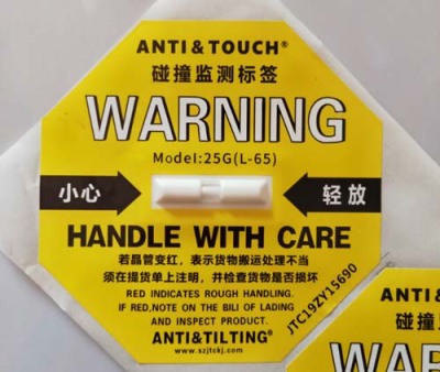 万县ANTI&TILTING人字型防倾倒警示标贴厂家