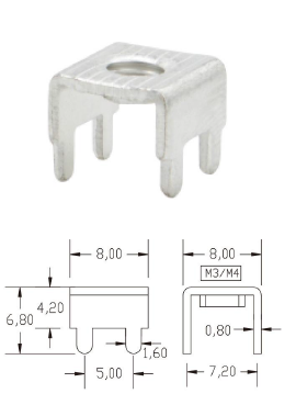 PCB電連接器ViLC-109180度四腳站立式DIP