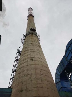 宜昌正规混凝土烟囱拆除工程