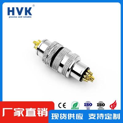 烟台HVKPCB板接90度弯针航空插座定制