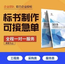 漯河标书制作公司/投标书代写/电子标书上传