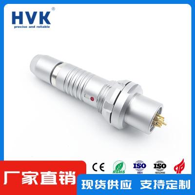 莆田HVKM18推拉自锁连接器工业插座加工定制