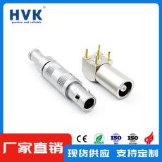 金华HVKPCB板接90度弯针航空插座加工定制