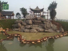柴桑区斧劈石假山专业师傅施工