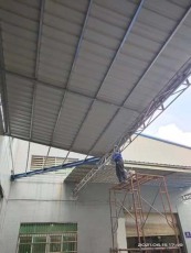 龙田镇铁皮棚防水棚搭建可定制