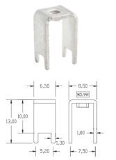 PCB電連接器ViLC-302180度兩腳站立式DIP