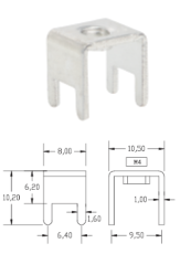 PCB電連接器ViLC-304180度四腳貼片SMT