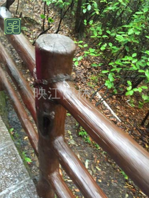 昭化区景区仿木栏杆专业师傅施工