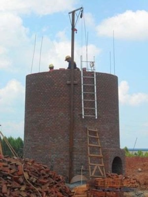 赤峰正规100米烟囱拆除工期短