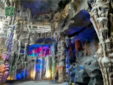 吉阳区流水假山施工方案