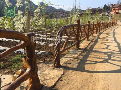 遂川县景区仿木栏杆施工方案
