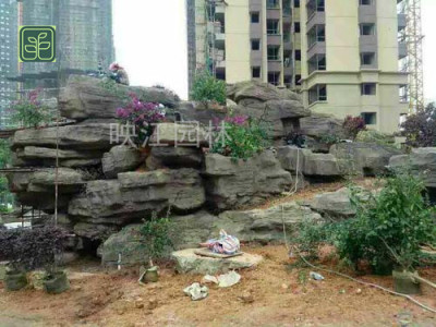 豫东综合物流产业聚集区山水假山施工方案