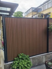 绵阳耐用的铝合金塑木围栏加工厂家