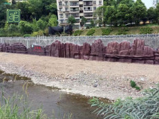 船山区塑石假山专业师傅施工